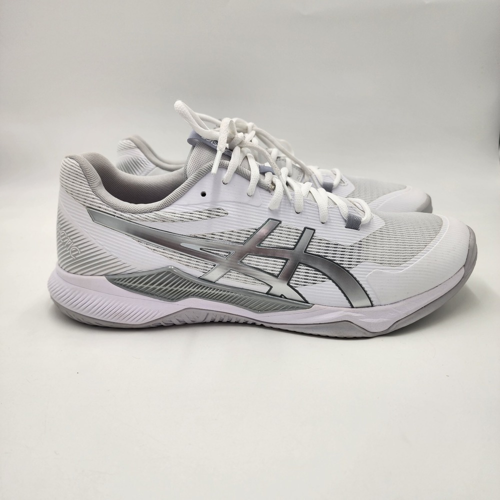 Asics Gel Tactic 12 White Pure Silver Size 14 Mens